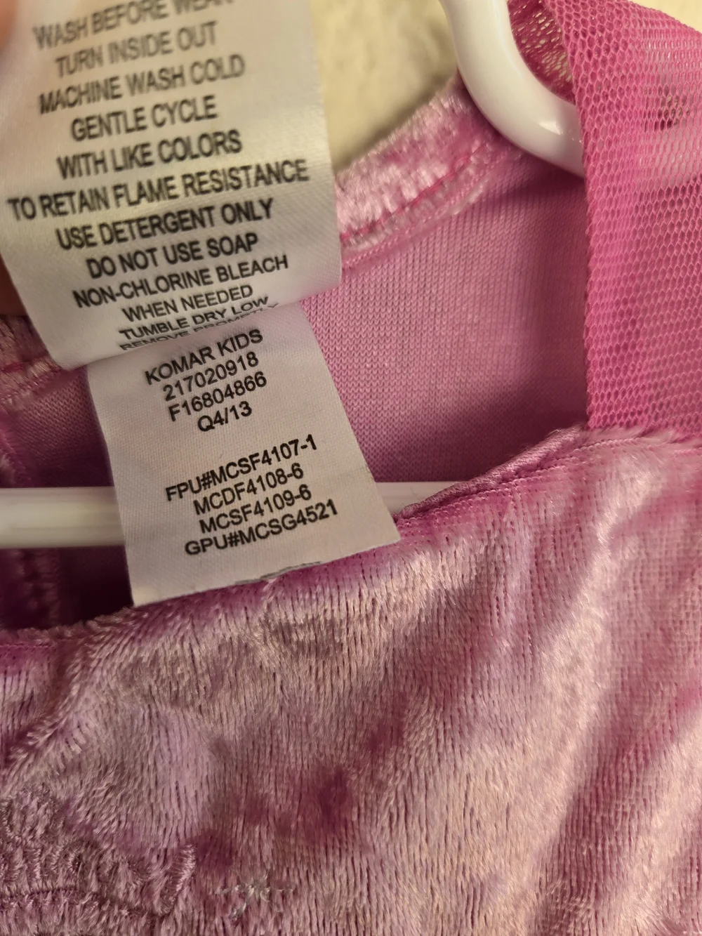 Disney Princess Pink Nightgown Dress 2T - Picture 7 of 7